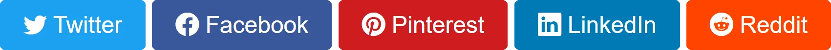 Share buttons screenshot